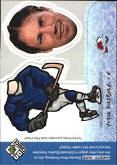 1998-99 UD Choice Mini Bobbing Head #BH14 Peter Forsberg AVALANCHE